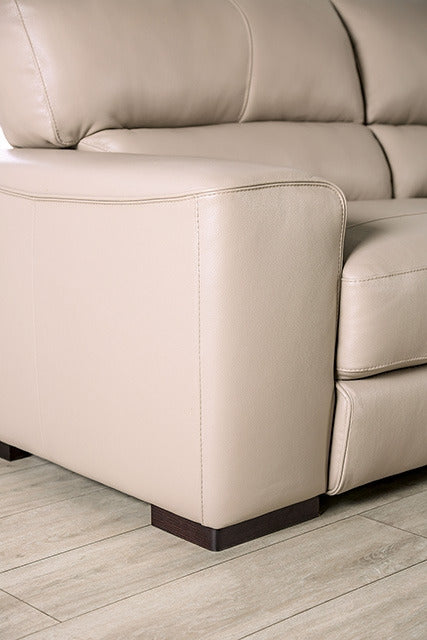 Marsicano Loveseat, Taupe - view 5