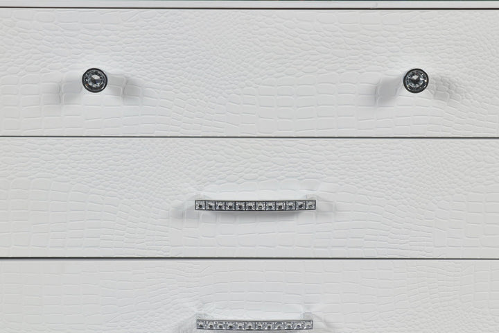 Valentino Nightstand-White