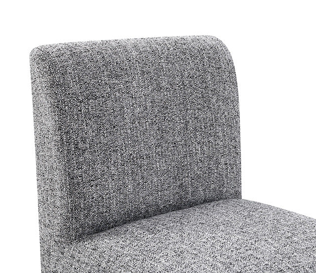 Tona Dining Side Chair, Pewter Gray - view 2