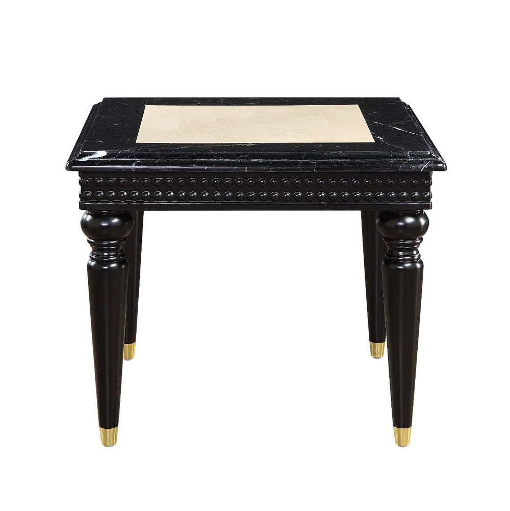 Tayden End Table with Marble Top