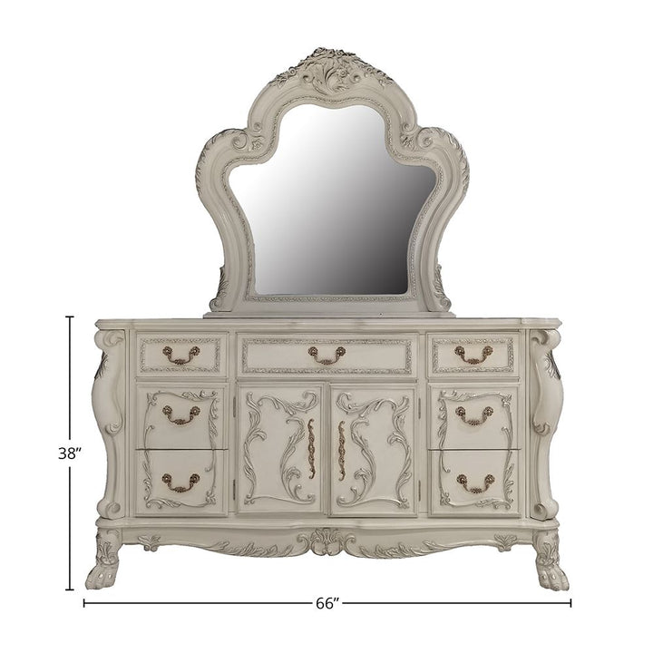 Dresden Dresser – line drawing