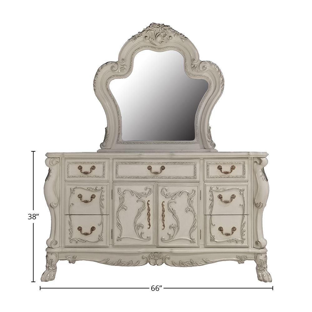 Dresden Dresser – line drawing