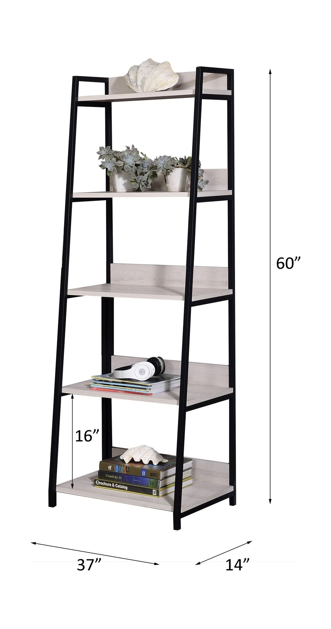Wendral 23"L Bookshelf – line drawing