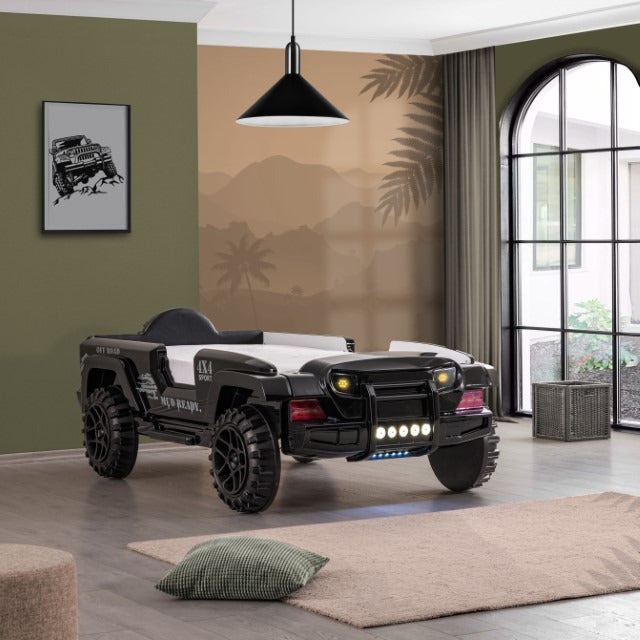 Randlar Bed, Black - view 2