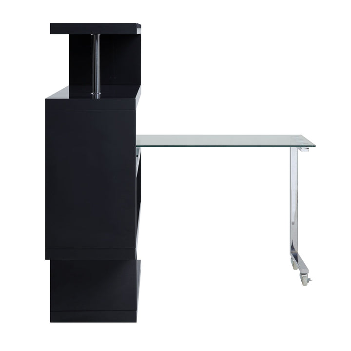 Buck II Writing Desk W/Bookshelf – view 3