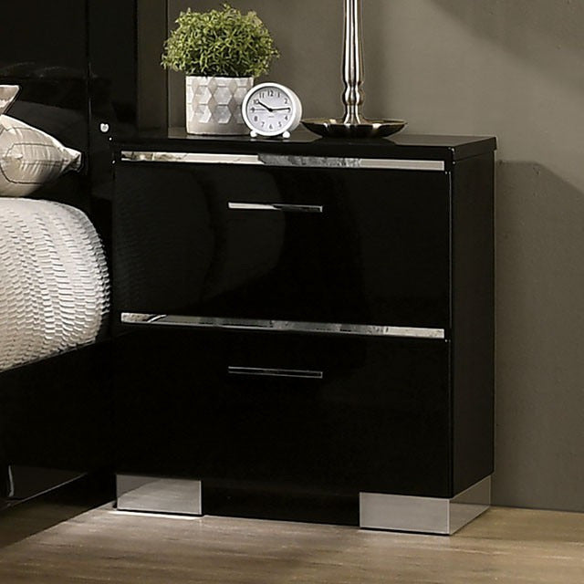 Carlie Night Stand, Black