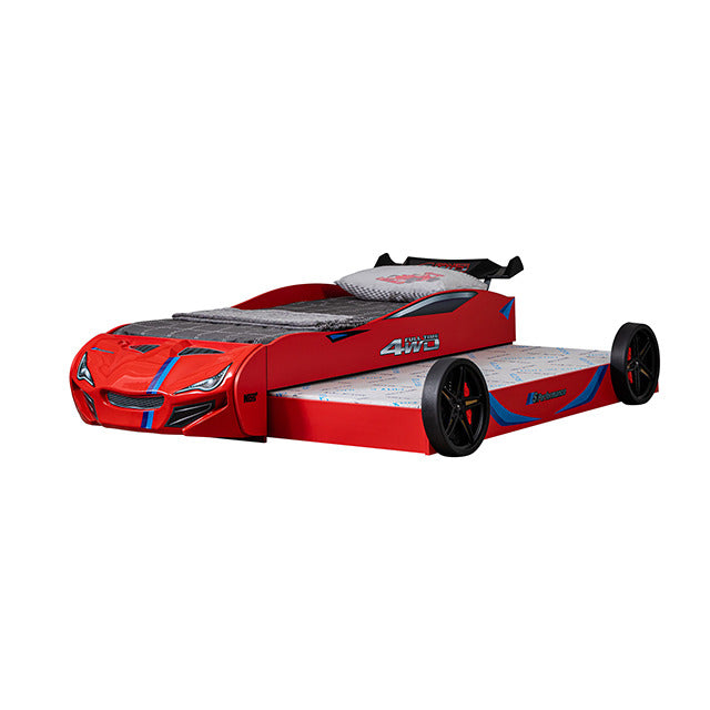 Tracklite Car Bed, Red