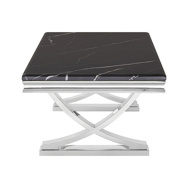 Wettingen Coffee Table, Black/Chrome - view 2