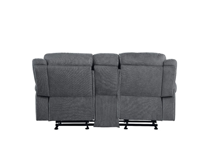 Zubaida Motion Loveseat &amp; Console with USB