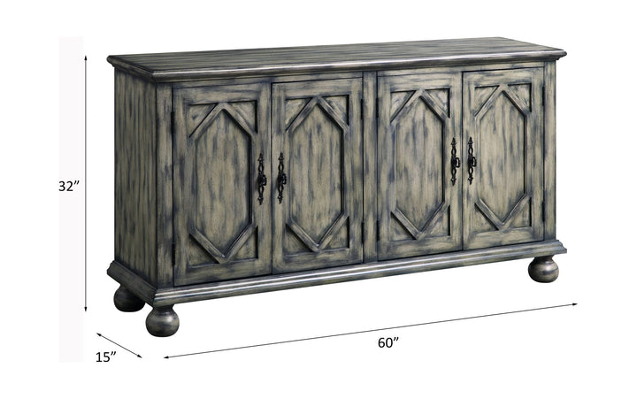 Pavan Console Cabinet – line drawing
