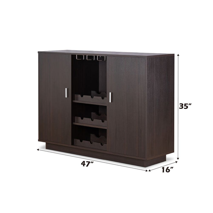 Hazen Wine Cabinet – dimensions diagram