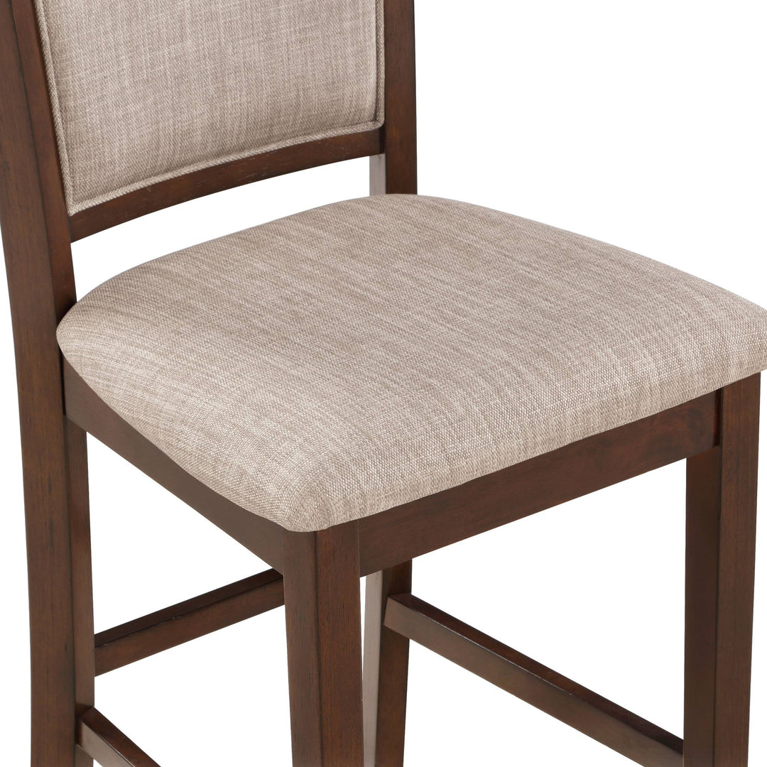 Amy Counter Chair (2/ctn)-Cherry