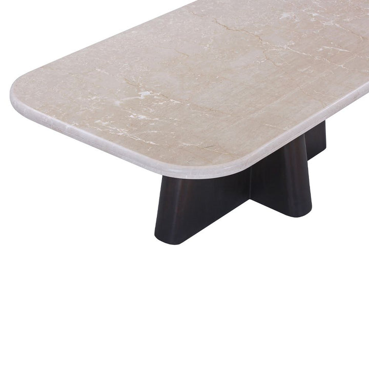 Jacory Coffee Table w/Bottocino Marble Top – view 4