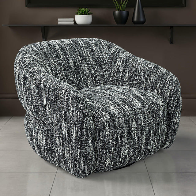Pyrena Swivel Chair, Black - view 8