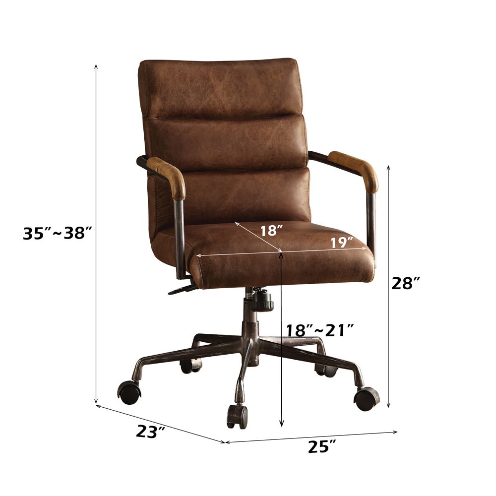 Harith Office Chair – dimensions diagram