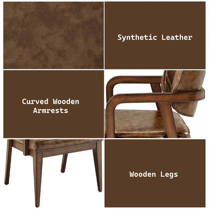 Harvey Arm Chair (Set-2) – features callout
