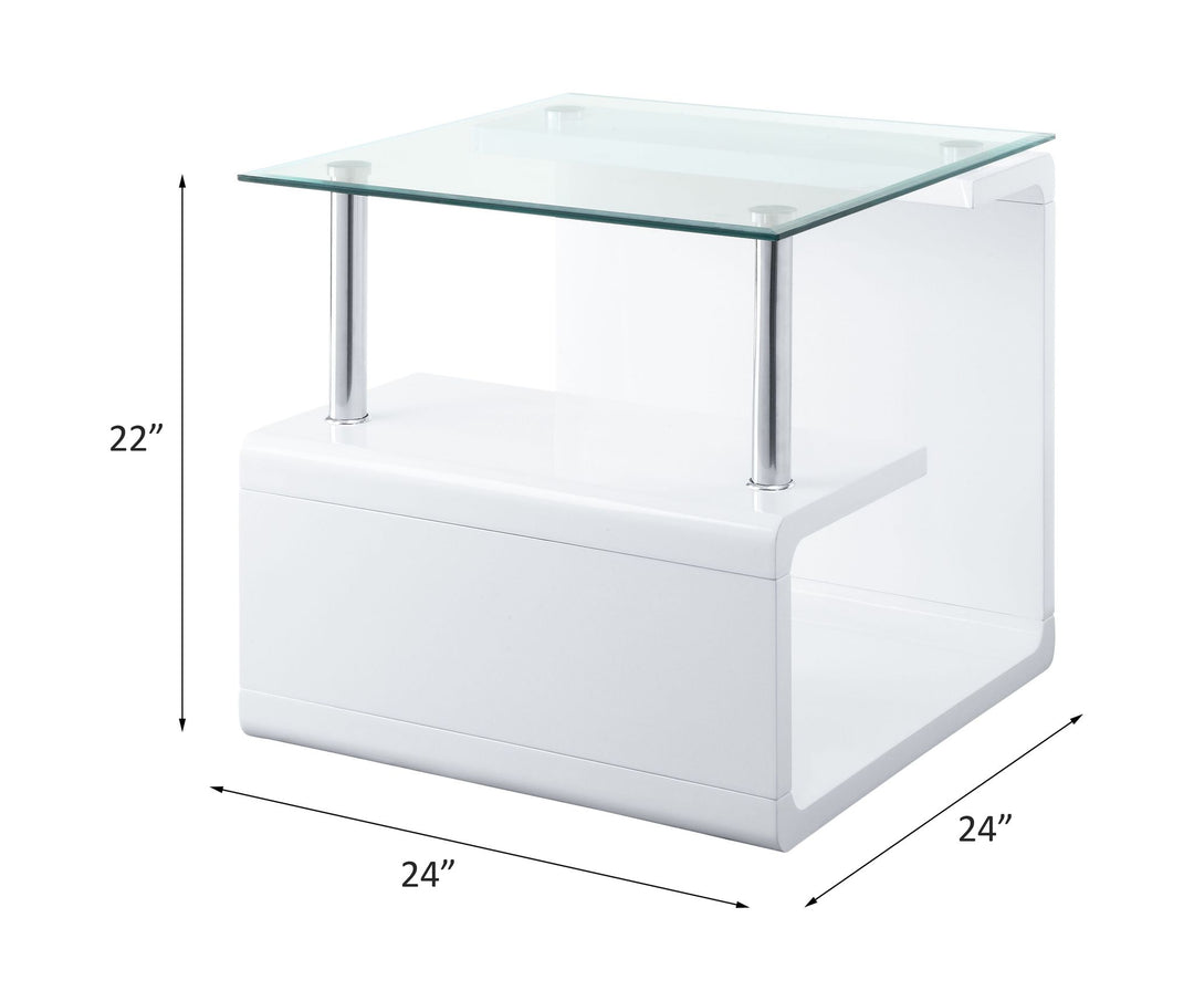 Nevaeh End Table – line drawing