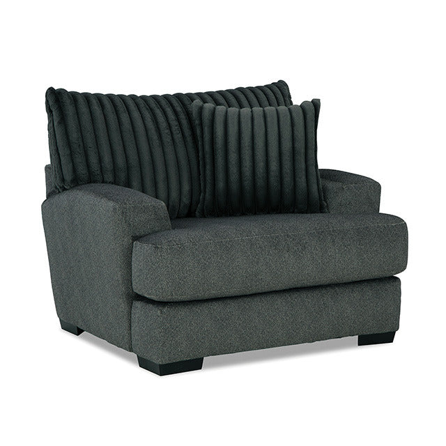 Loughlin Chair, Gun Metal