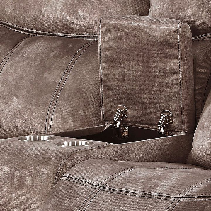 Zubaida Motion Loveseat &amp; Console W/USB – view 7