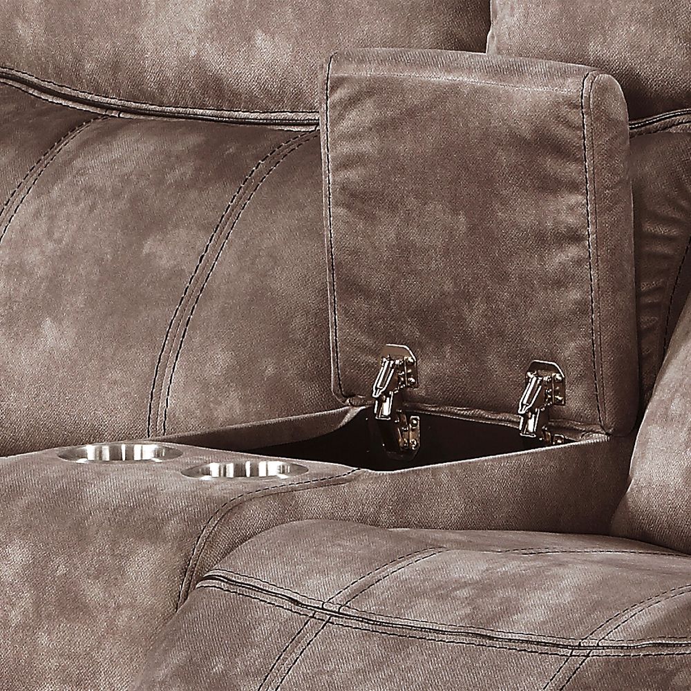 Zubaida Motion Loveseat & Console W/USB – view 7