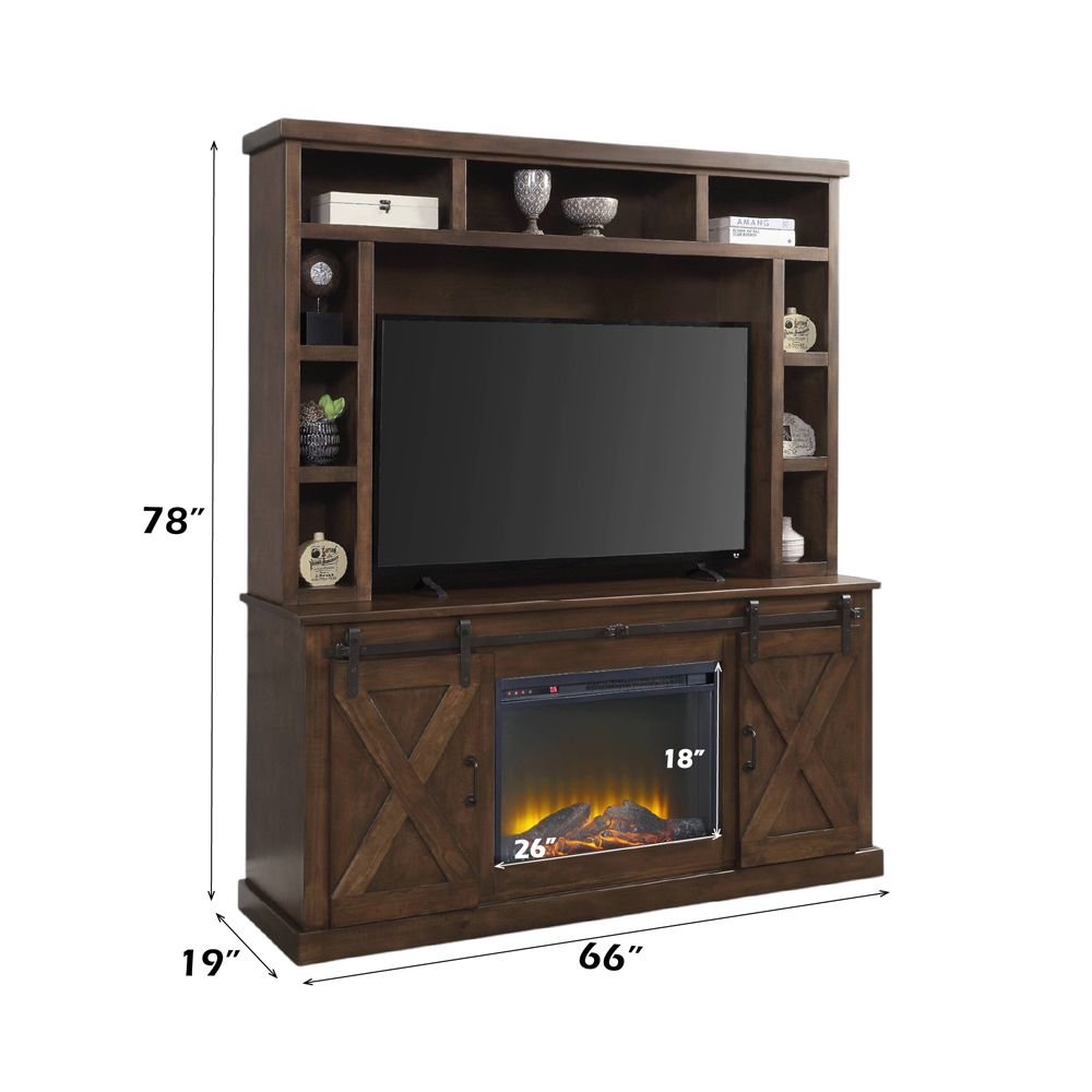 Aksel Entertainment Center (Include 91617Fir) – dimensions diagram