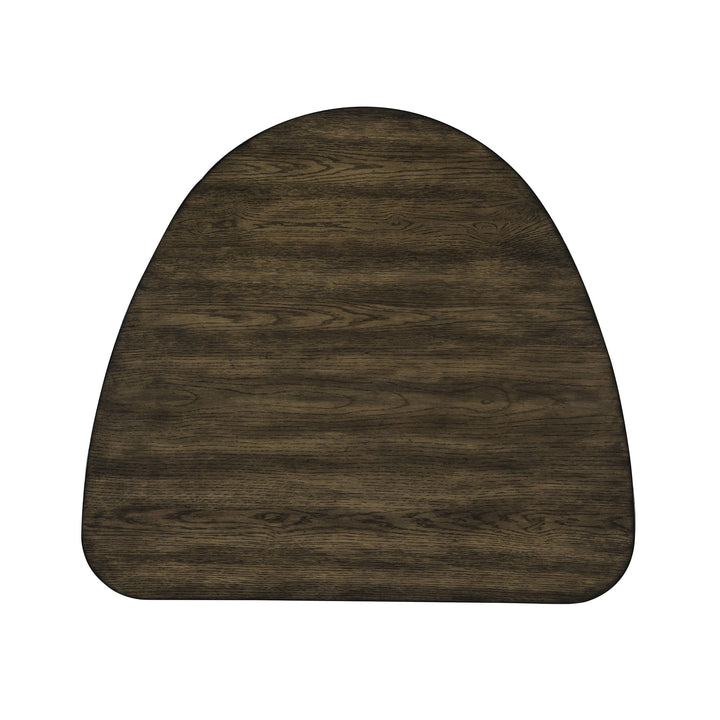 Rex Guitar Pick Corner Table-Walnut