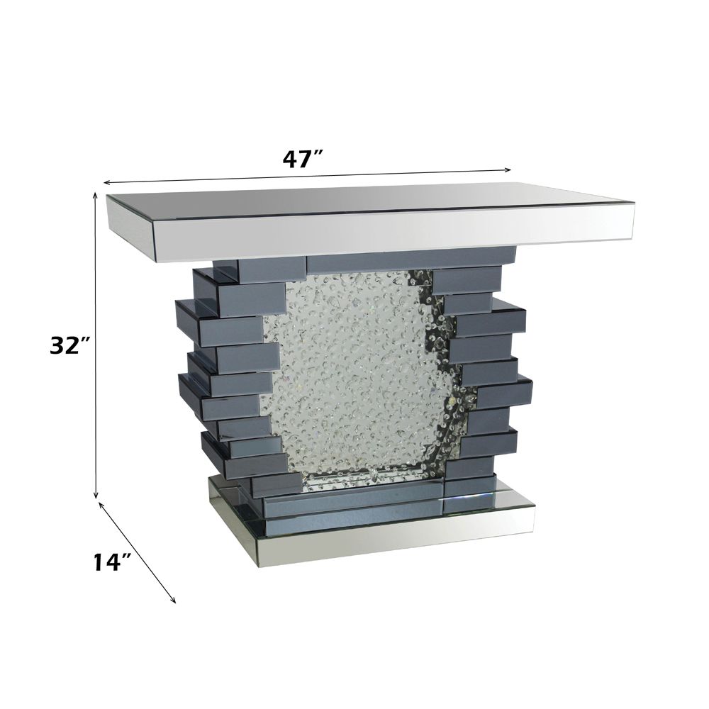 Nysa Console Table – dimensions diagram