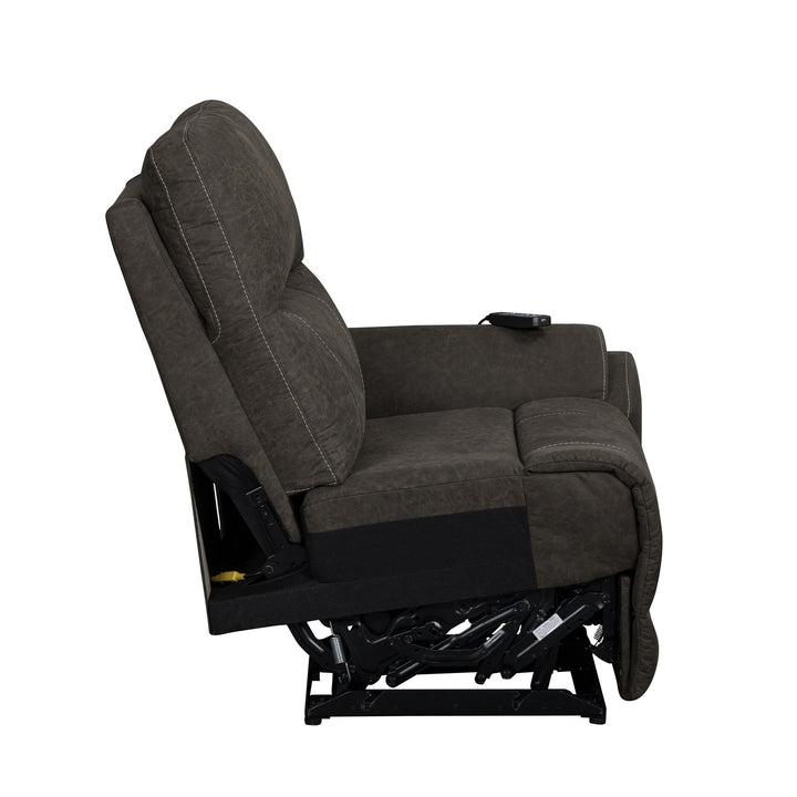 Gaia Raf Recliner W/pwr Hr,fr,massage, Heat-Sable