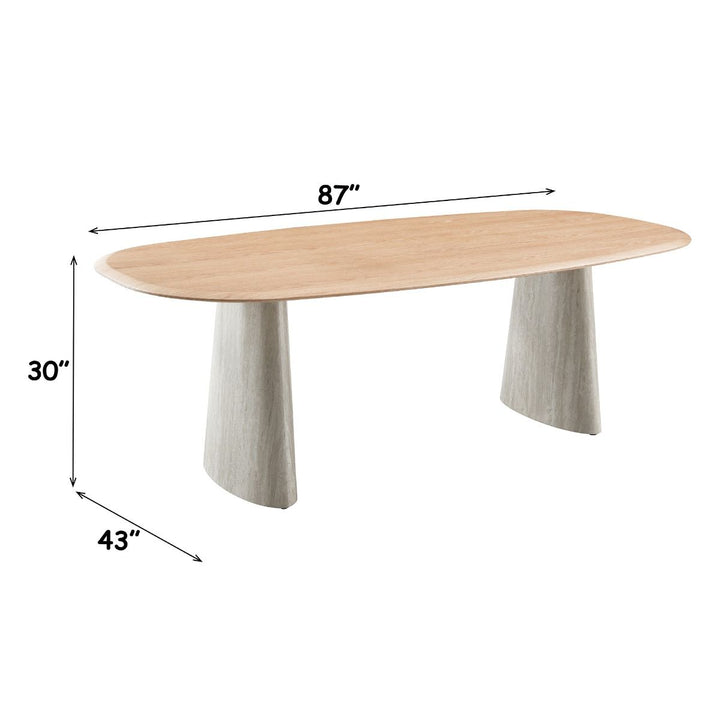 Ogin Dining Table – dimensions diagram