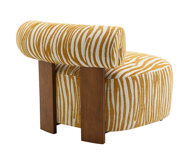 Niobe Accent Chair, Yellow - view 5