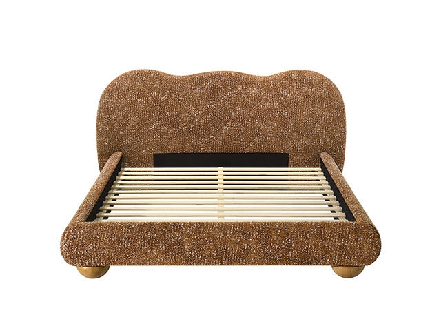 Finamore Bed, Terracotta Brown - view 2