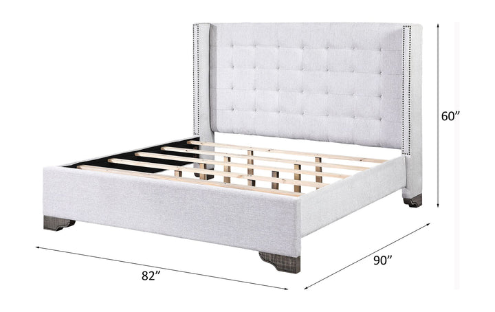 Artesia EK Bed – line drawing