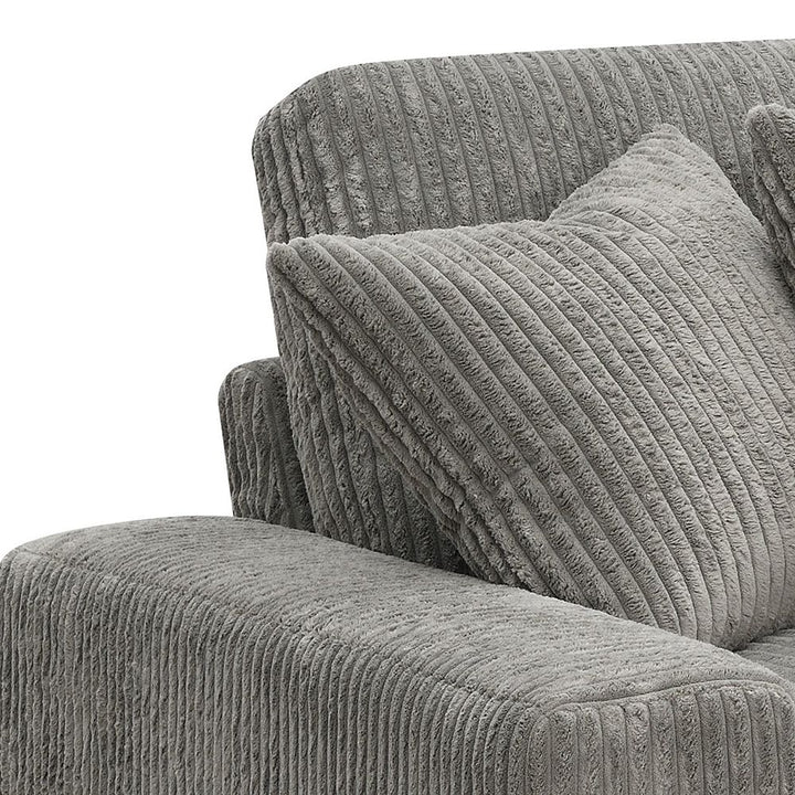 Tavia Reversible Sectional Sofa W/6 Pillows – view 6