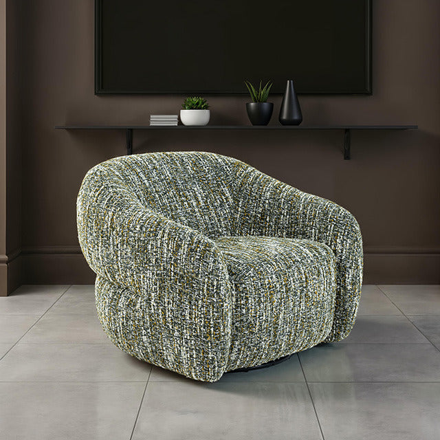 Pyrena Swivel Chair, Green - view 6