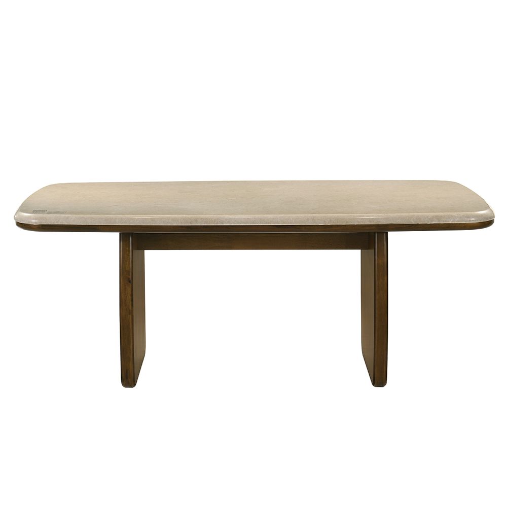 Kasha Dining Table with Natural Marble Top