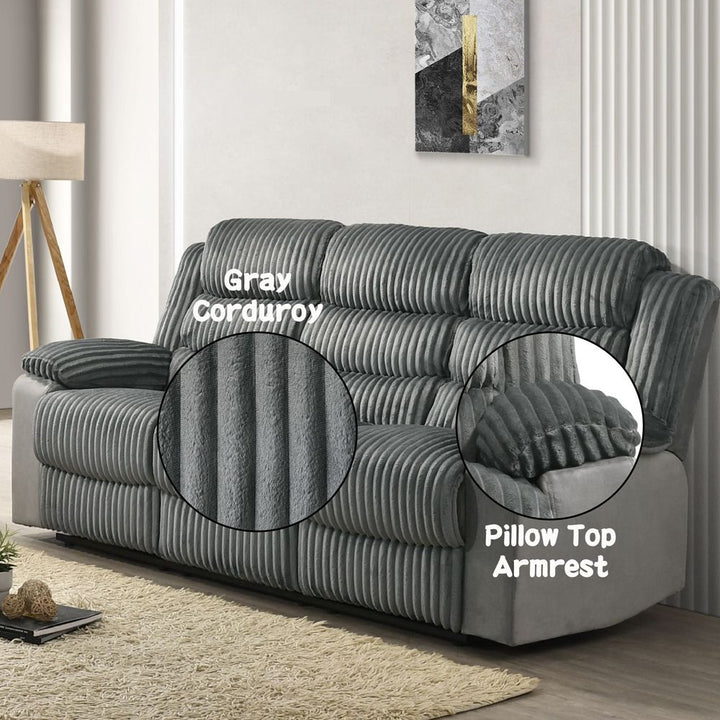 Lesley Motion Sofa – features callout