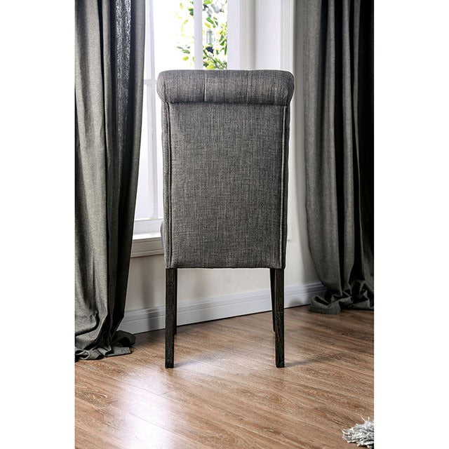 Alfred Side Chair, Antique Black/Gray - view 8