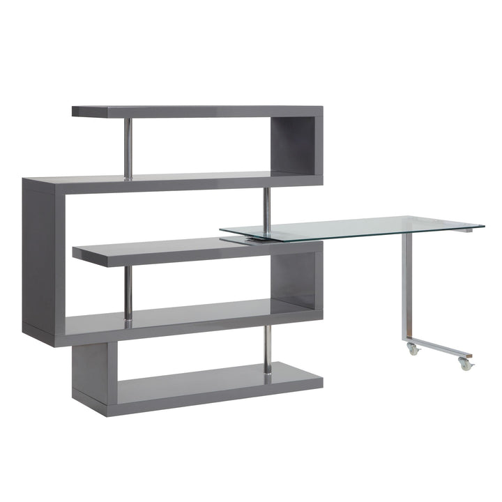 Buck II Writing Desk W/Bookshelf – view 2