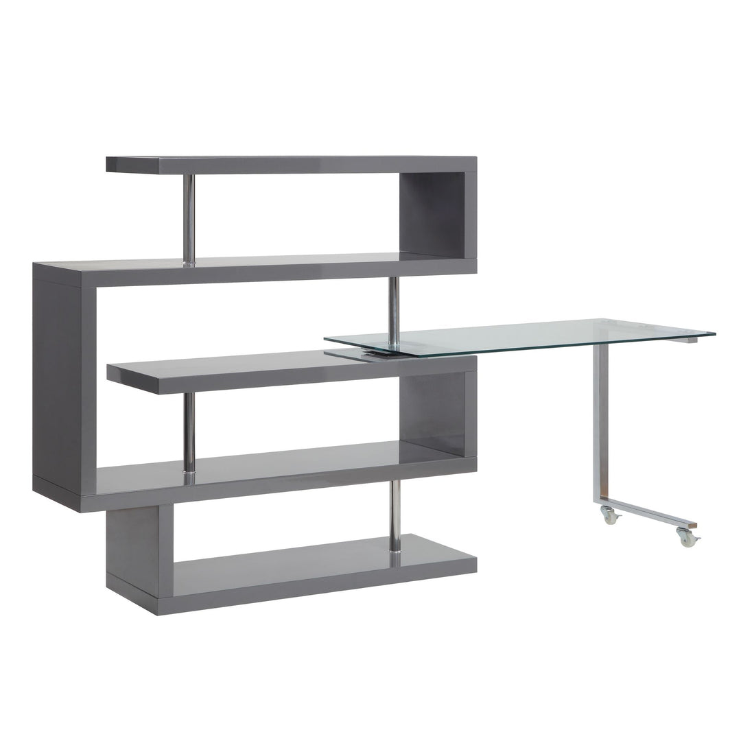 Buck II Writing Desk W/Bookshelf – view 2