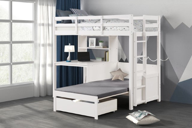 Mateo Twin/Twin Loft Bunk Bed - view 3