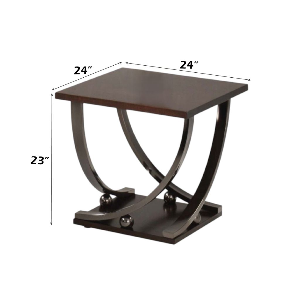 Isiah End Table – dimensions diagram