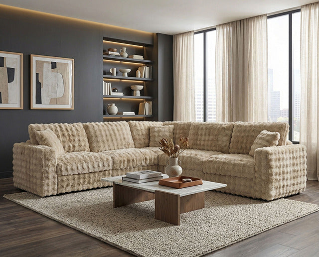 Mckenna Modular Sectional, Sand - view 4
