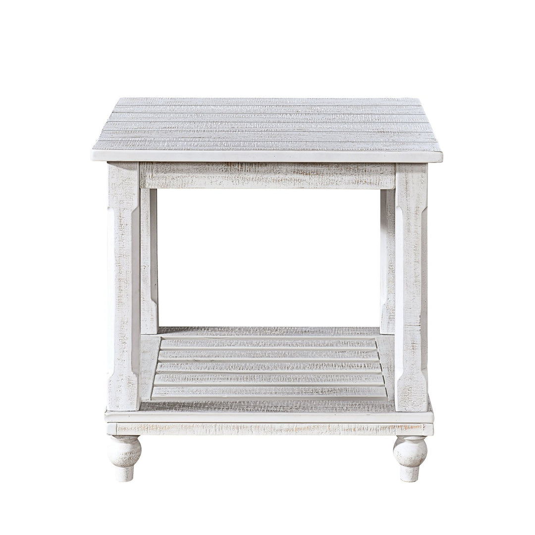 Cade 3 Piece Occasional Set- 1 Coffee & 2 End Tables - White