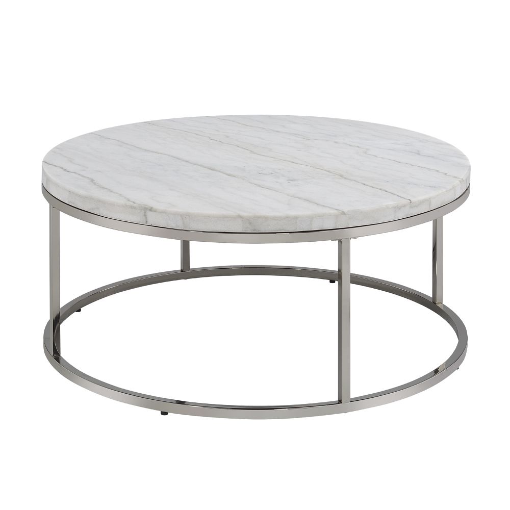 Zaidee Coffee Table with Marble