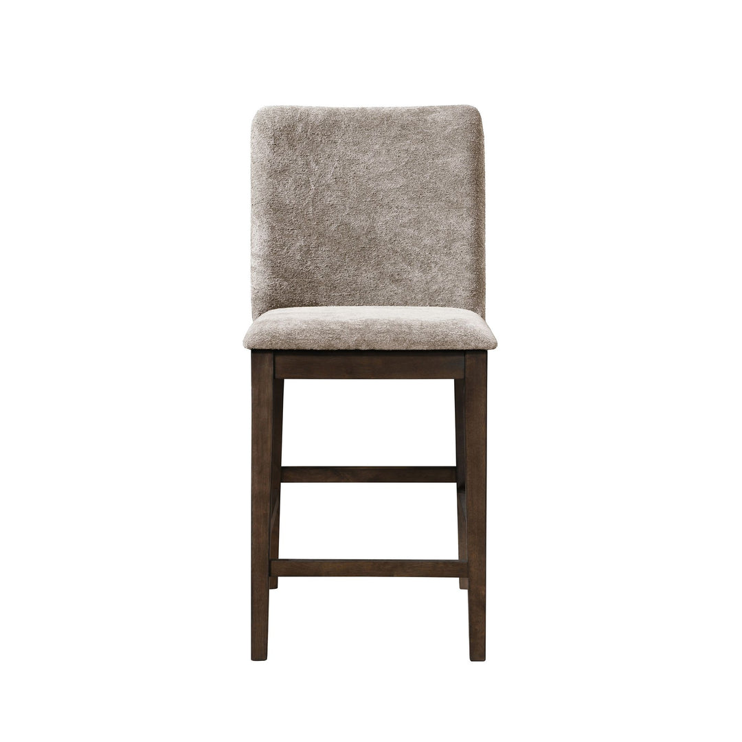 Kody Upholstered Counter Chair (2 Per Carton)-Cream