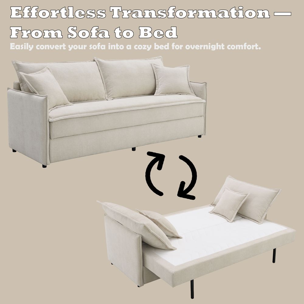 Elisea Sofa w/Sleeper – features callout