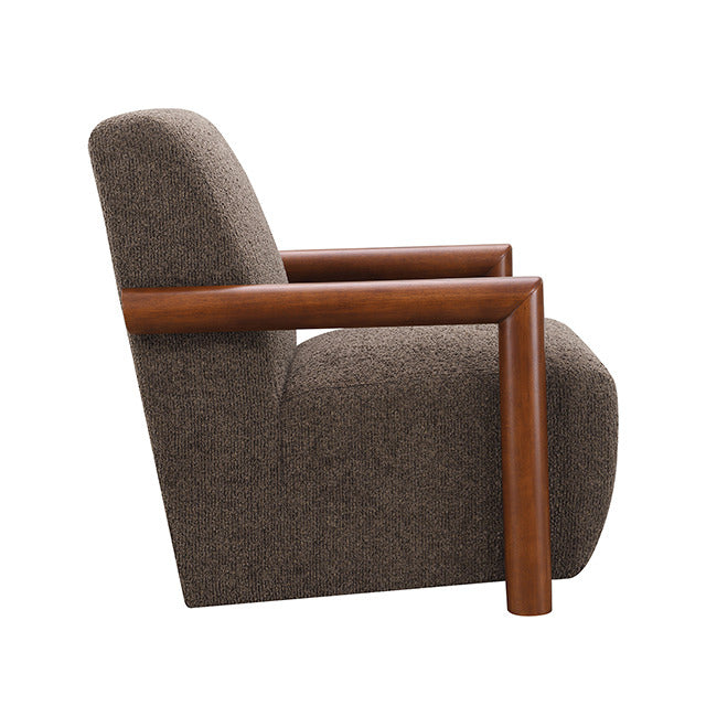 Esher Accent Chair, Deep Brown - view 3