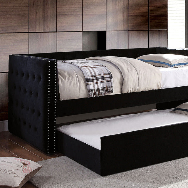 Susanna Daybed W/ Trundle, Black