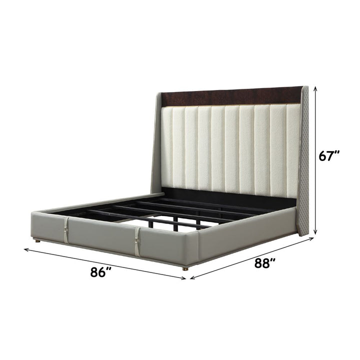 Jamonica Eastern King Bed – dimensions diagram