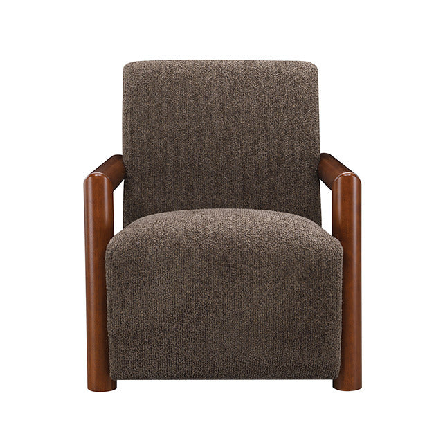 Esher Accent Chair, Deep Brown - view 2
